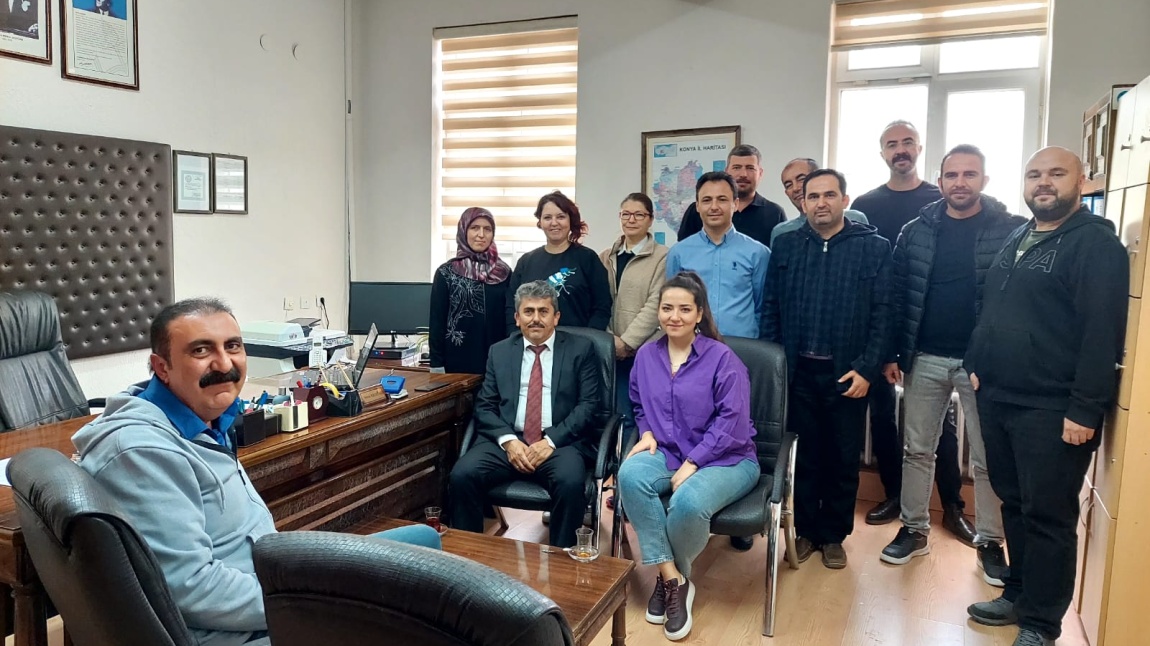 Çumra İlçe Milli Eğitim Müdürü Mehmet ALTUNYILDIZ'ın  Okulumuza Ziyareti